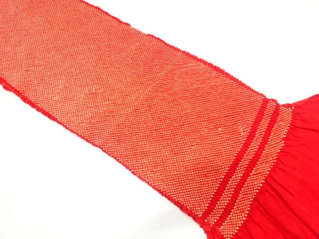 JAPANESE KIMONO / OBIAGE FOR FURISODE / SHIBORI 